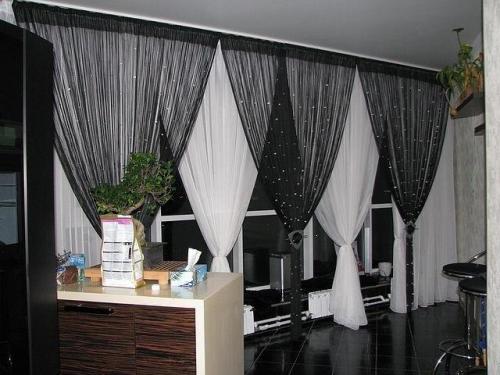 Шторы висюльки своими руками. Шторы висюльки — новый интерьер без ремонта