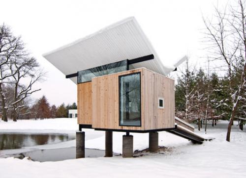 Чайный домик в стиле лофт. Построить домик ради чашки чая