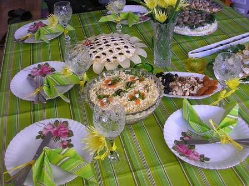 Сервировка стола на ужин. Правила сервировки стола к ужину на несколько человек