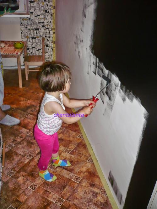 Грифельная стена на кухне. Как и где использовать 07 Грифельная стена на кухне. Как и где использовать 07