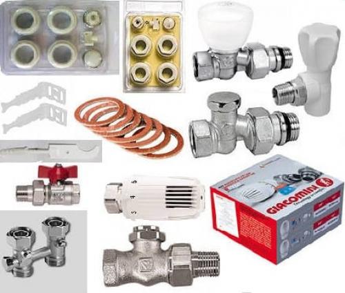 Набор пробок для радиатора. Комплектующие для радиаторов отопления