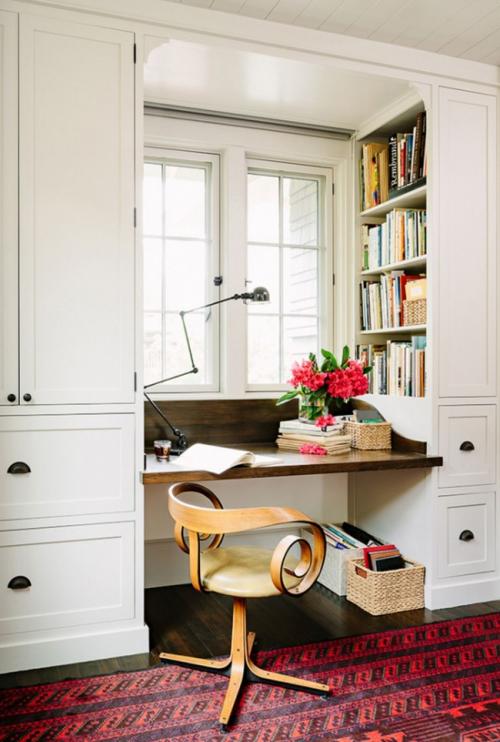 Как дома обустроить рабочее место. Варианты размещения кабинета
