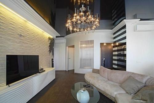 Стилистические решения вдизайне потолков для маленьких комнат. Стилистические решения 03