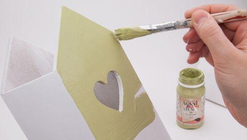 Чайный домик в стиле декупаж. Технология украшения чайного домика