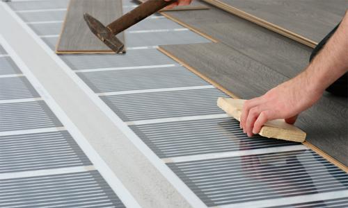 Теплый пол под ламинат. Что собой представляет инфракрасный теплый пол под ламинат