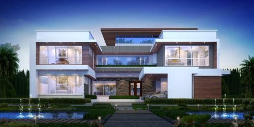 Таунхаусы в стиле лофт. Дом на две семьи с панорамными окнами TP-107 01 Таунхаусы в стиле лофт. Дом на две семьи с панорамными окнами TP-107 01