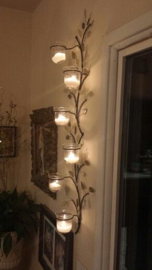 Настенные подсвечники 06