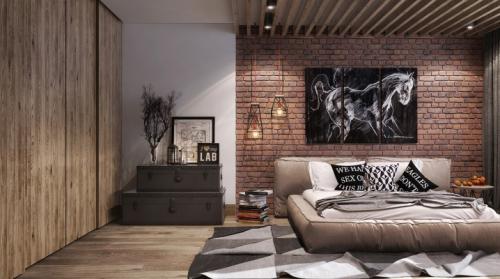 Спальня в стиле лофт. Спальня в стиле «Лофт»