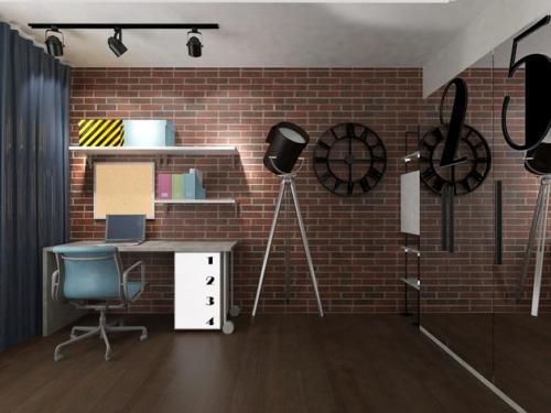 Молодежная комната в стиле лофт. Стиль лофт в интерьере комнаты подростка