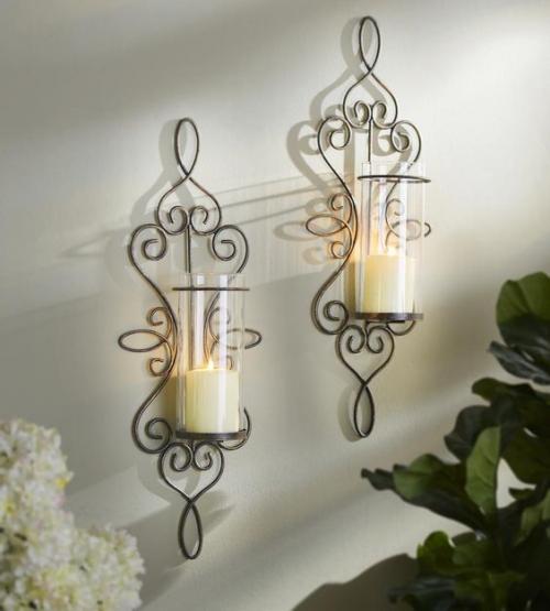 Настенные подсвечники 09