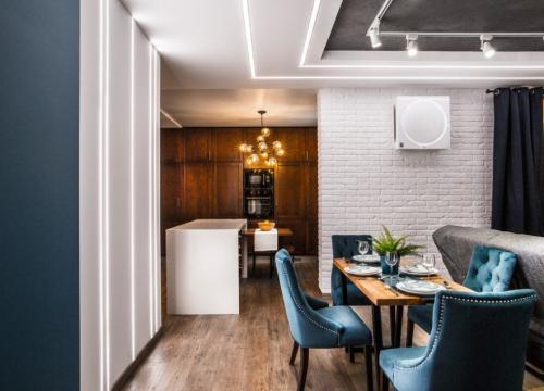 Трешка дизайн. Дизайн-проект трехкомнатной квартиры 44, 60, 75, 80 кв. м