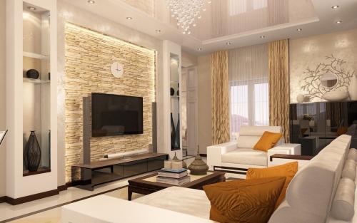 Как обустроить большую комнату. Как оформить большую комнату