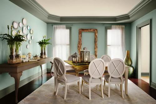 Ремонт в стиле Тиффани. Цвет Тиффани в интерьере: особенности, фото