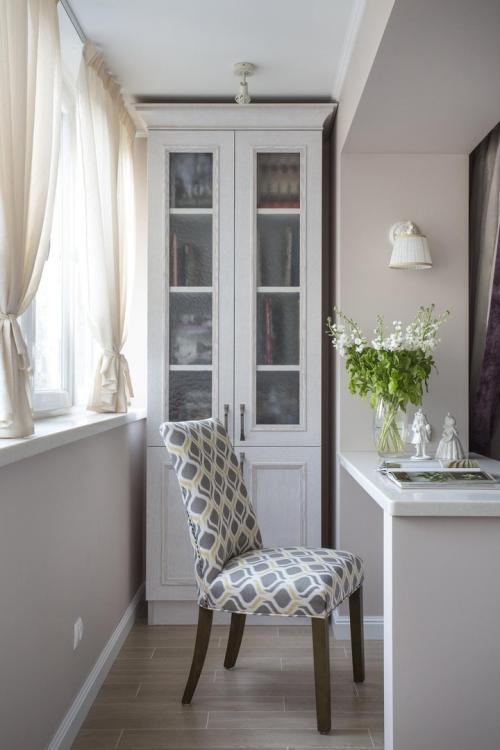 Присоединение балкона к гостиной 03