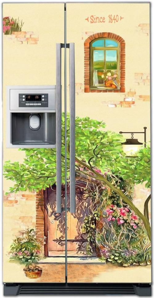 Можно ли обклеить холодильник самоклеющейся пленкой. Какую пленку выбрать