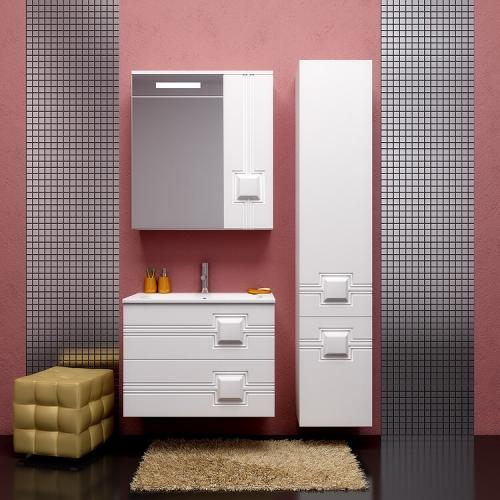 Шкафчики с зеркалом для ванной комнаты. Шкаф с зеркалом для ванной комнаты – особенности и разновидности