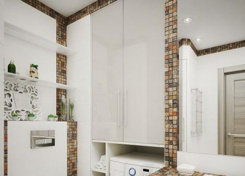 Шкафчики для ванны. Виды шкафов для ванной