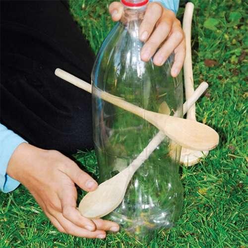 Необычная кормушка для птиц. 4 опорных столба. 17