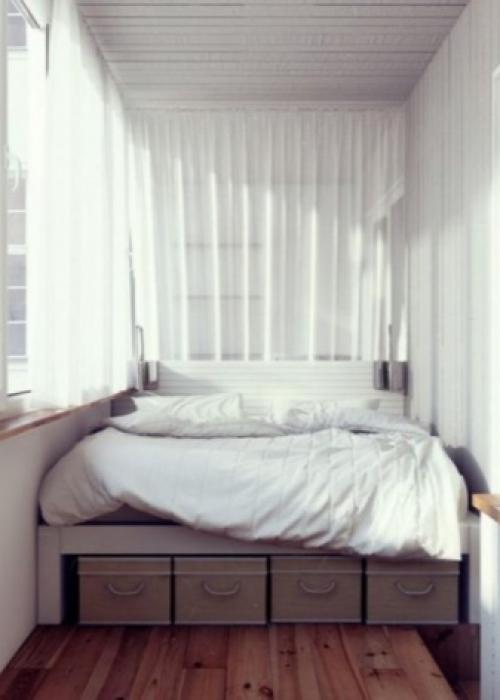 Как сделать комнату из лоджии. Детская комната из балкона 02