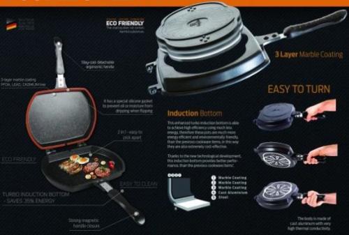 Для чего выемки на сковороде гриль. Как выглядит сковорода-гриль