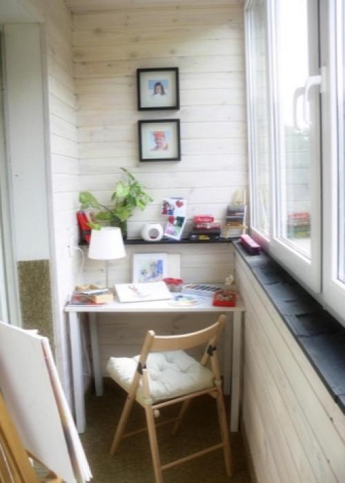 Как сделать комнату из лоджии. Детская комната из балкона 01