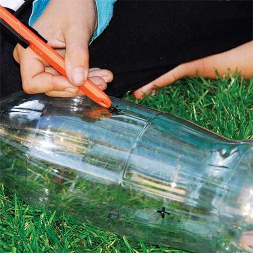 Необычная кормушка для птиц. 4 опорных столба. 15