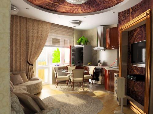 Перепланировка кухня в коридоре. Куда и как перенести кухню: 3 простых решения 09 Перепланировка кухня в коридоре. Куда и как перенести кухню: 3 простых решения 09