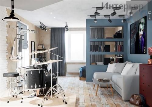 Идеи гардеробной в однокомнатной квартире. Дизайн-проект однокомнатной квартиры с гардеробной