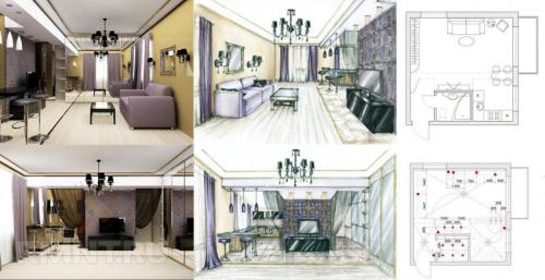 Как самому сделать дизайн интерьера. Что такое дизайн-проект 01