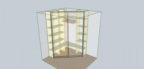 Как в однокомнатной квартире сделать гардеробную. Вместительный гардероб в маленькой комнате: особенности хранения 06
