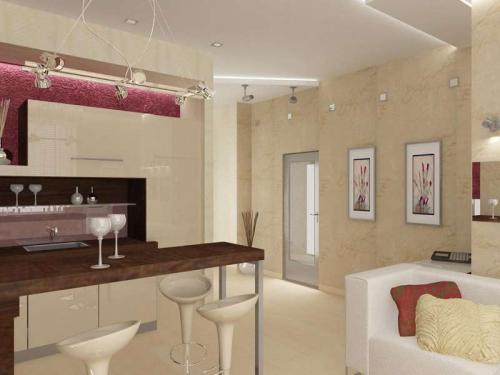 Перепланировка кухня в коридоре. Куда и как перенести кухню: 3 простых решения 02 Перепланировка кухня в коридоре. Куда и как перенести кухню: 3 простых решения 02