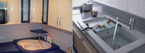 Кухонные мойки размеры. Нержавейка или камень?