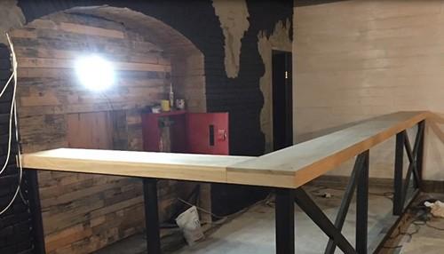 Барная стойка своими руками из дсп. Самостоятельное создание барной стойки в стиле лофт