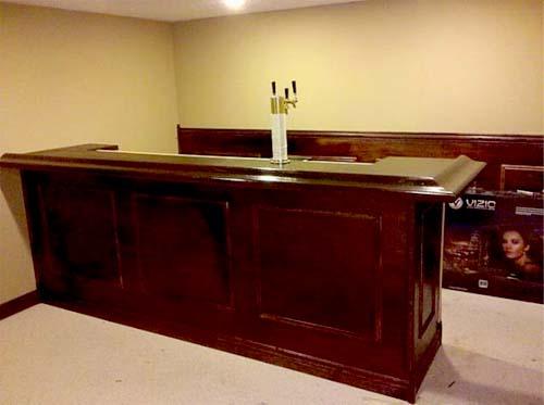 Барная стойка в гостинной своими руками. Барная стойка своими руками