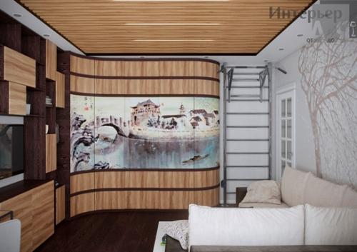 Идеи гардеробной в однокомнатной квартире. Дизайн-проект однокомнатной квартиры с гардеробной