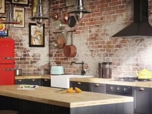 Как можно сделать быстрый ремонт на кухне. Правильная планировка дизайна маленькой кухни в 3D 05