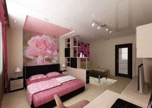 Зонирование комнаты цветом. Цветовое разделение – это просто или сложно?