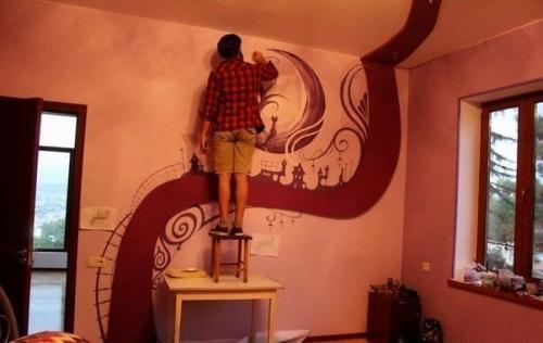 Когда гаснет свет, в эту спальню приходит сказка 02