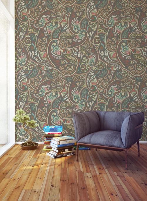 Обои светлые с крупным рисунком. Обои с рисунком —, как выбрать и оформить в интерьере? 70 фото дизайна.