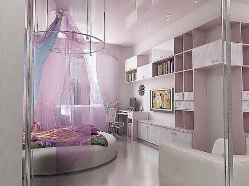 Дизайн комнаты девочки — подростка. 1 или 2? 01