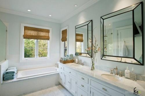 Как оформить маленькое окно в ванной. Декорирование окна в ванной комнате