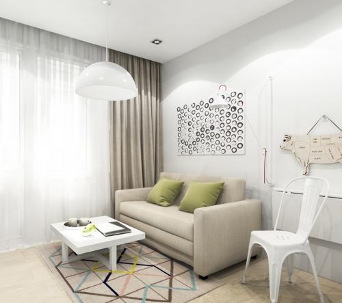 Дизайн — проект квартиры — студии 01