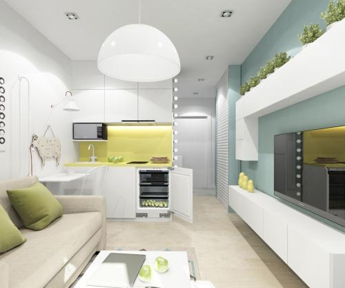 Дизайн — проект квартиры — студии 03