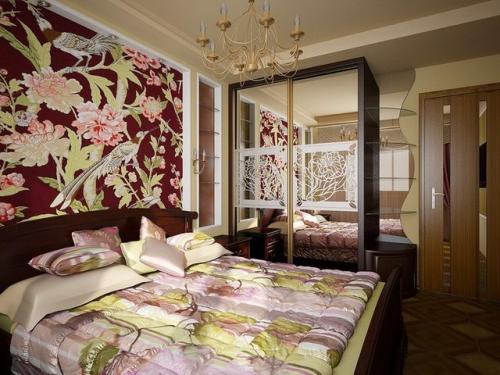 Спальня 3 метра на 3 дизайн. Дизайн спальни 3 на 3 01