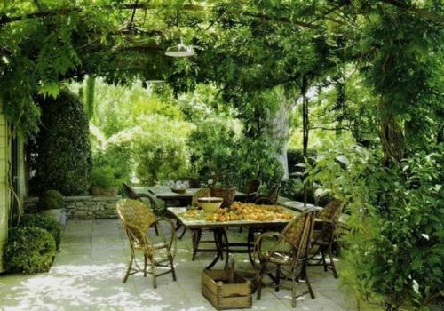 Пластиковая крыша для беседки. №10. Оригинальные материалы для крыши беседки