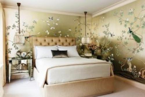 Обои для стен экологичные.  Экологически безопасные обои для спальни. 01