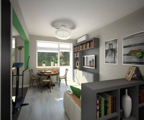 Бюджетный дизайн однокомнатной хрущевки. Секреты перепланировки хрущевки