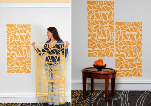 Рисунки на стене цветы. Некоторые особенности росписи по штукатурке