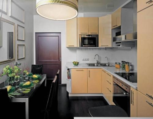 Ремонт кухни в панельном доме. Как увеличить площадь кухни в панельном доме?