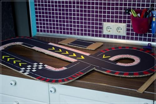 Трамплин для машинок своими руками. Как сделать детский гоночный трек